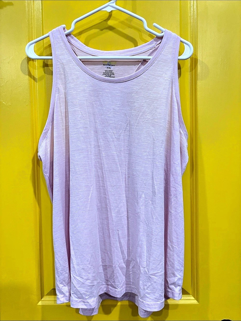 2 Tek Gear Essential Gear Racerback Tank Top Pink & Green XXL